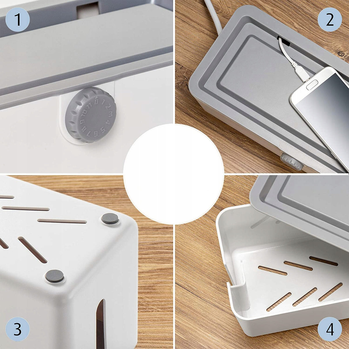 REER CableGuard protector para regletas y cables
