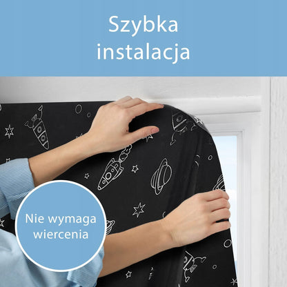 Zatemnitvena roleta s priseski 130x200