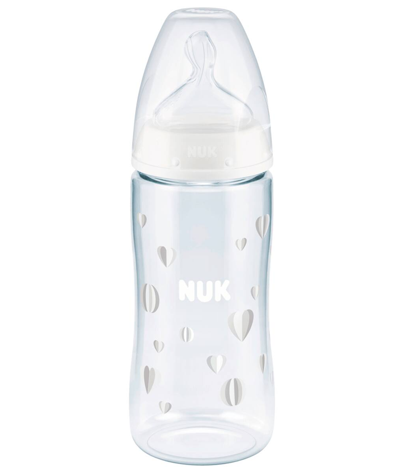 NUK First Choice+ 6-18 m FLASCHE 300 ml Temperaturanzeige