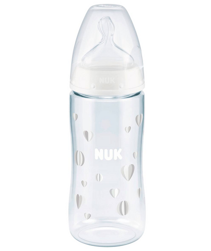 NUK First Choice+ 6-18 m FLASCHE 300 ml Temperaturanzeige