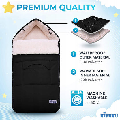 AMO NENES Universalschlafsack für Kinderwagen