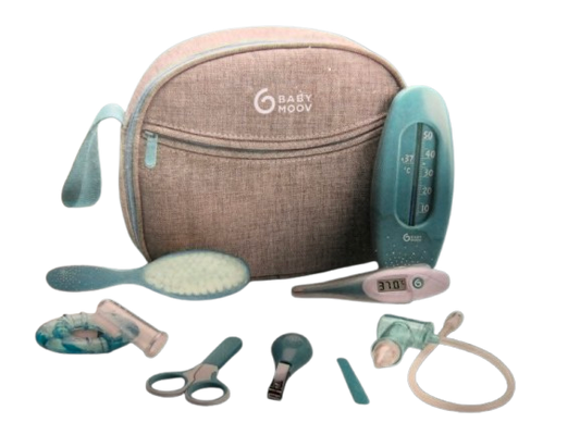 BABYMOOV plejesæt til baby 9 dele + toilettaske