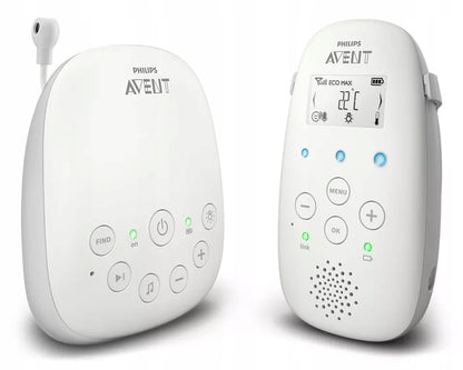 PHILIPS AVENT SCD713/26 ψηφιακός βρεφικός ενδοεπικοινωνιακός ήχος DECT Smart ECO