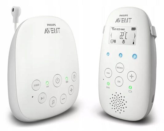 PHILIPS AVENT SCD713/26 monitor audio pentru bebeluși DECT Smart ECO