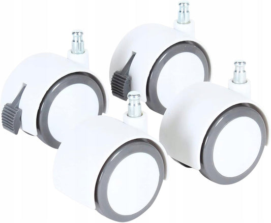 BABYBAY ruote piroettanti con freno per lettino 4 pezzi