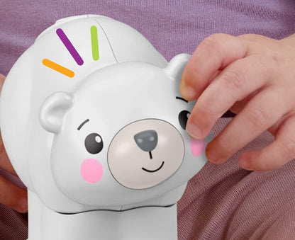 FISHER-PRICE zintuiglijke rijdende ijsbeer om kruipen te leren 9 m+