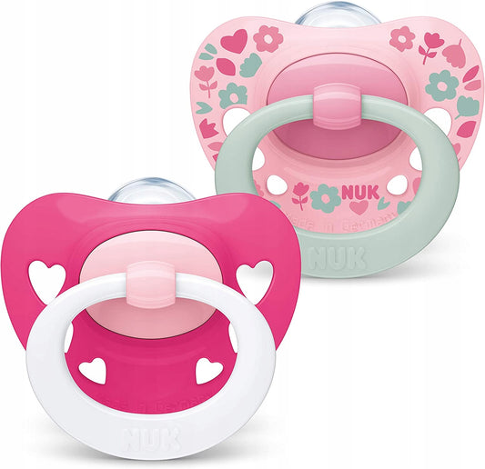 NUK SIGNATURE dudlík uklidňující x2 18-36 měsíců