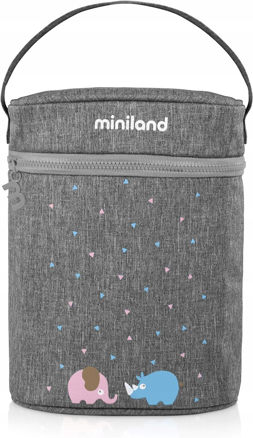 MINILAND Thermibag Double bolsa térmica para 2 biberones de 500 ml