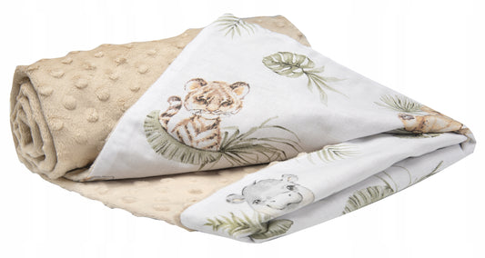 MEDIPARTNERS coperta per neonati copertina 75x100 MINKY