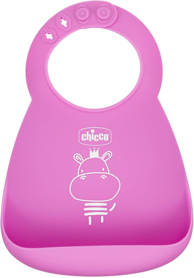CHICCO σετ EASY START μπολ με βεντούζα, κουτάλι, σαλιάρα 6 μηνών+