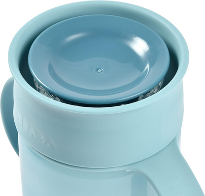 BEABA Vaso de entrenamiento antiderrame 360° 340 ml 12 m+