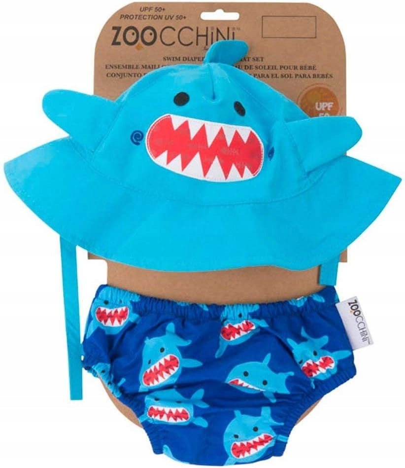 ZOOCCHINI Schwimmwindel + Hut 6-12 Monate