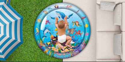 NOUBABY XXL στρώμα νερού για παιχνίδι μπρούμυτα 100 cm OCEAN