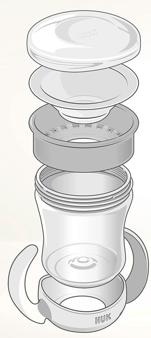 NUK Mini Magic Cup 360°-Trinklernbecher 160 ml 6 M+