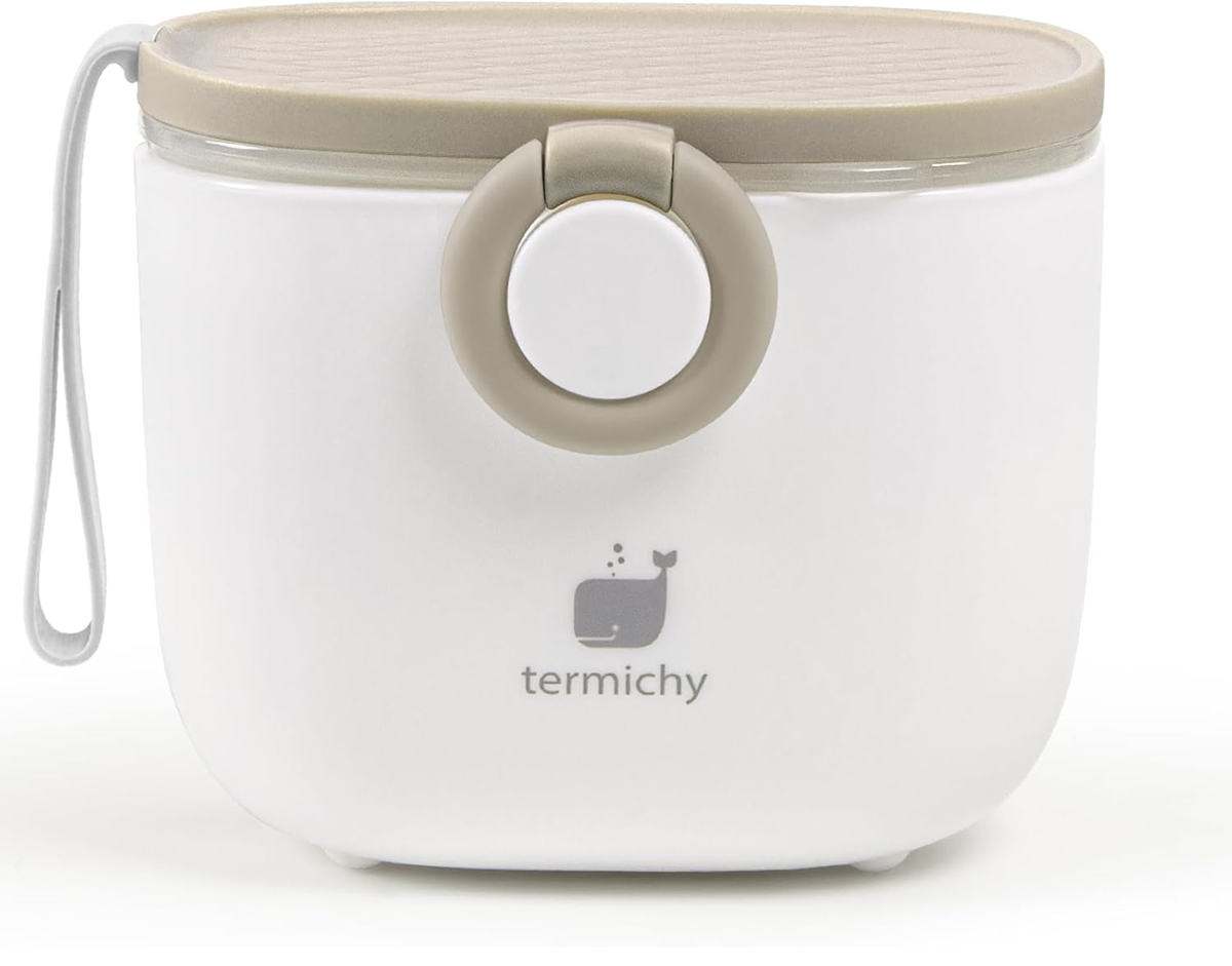 TERMICHY recipiente para leche de fórmula 500 ml 250 g + cuchara medidora