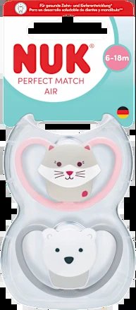 NUK Perfect Match Air dudlíky 6–18 měsíců