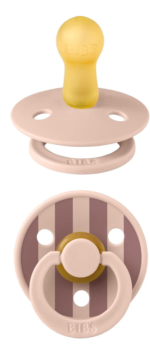 BIBS COLOUR STUDIO chupetes calmantes 2 pack caucho 0-6 meses