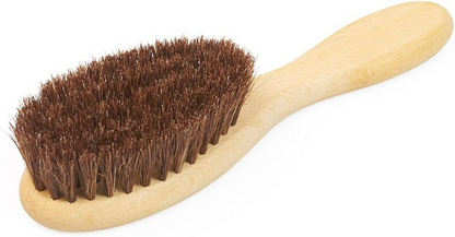 Cepillo de madera para el cabello con cerdas de crin de caballo 6 m+