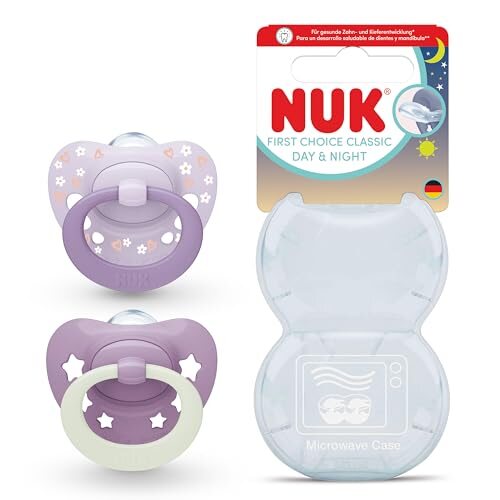 NUK First Choice Classic šidítko 18-36m x2
