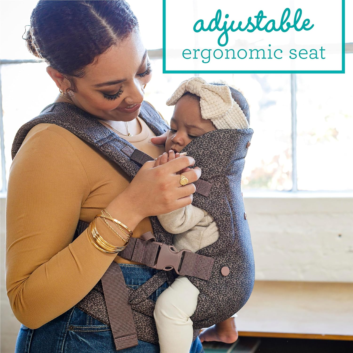 INFANTINO FLIP mochila portabebés ergonómica 4 en 1, 3,5 - 14,5 kg
