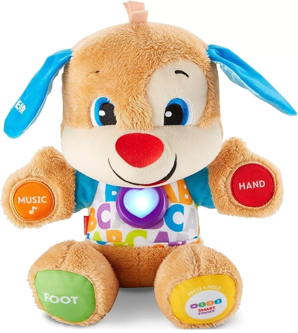 FISHER-PRICE FPM43 perro educativo idioma inglés para niños
