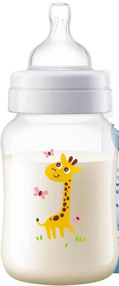 PHILIPS AVENT SCF821/12 sticlă 260 ml tetină 2 debit mediu 3 luni+