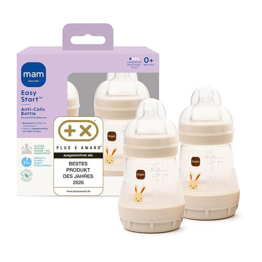 MAM Easy Start antikolikové láhve x2 160ml 0+