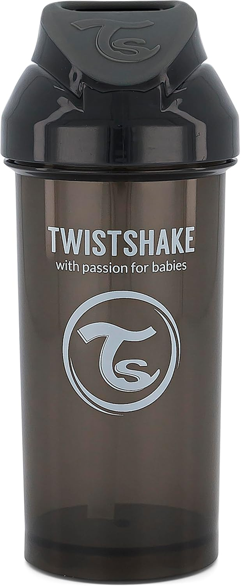 TWISTSHAKE Straw Cup lonček s slamico proti polivanju 360 ml 6 m+