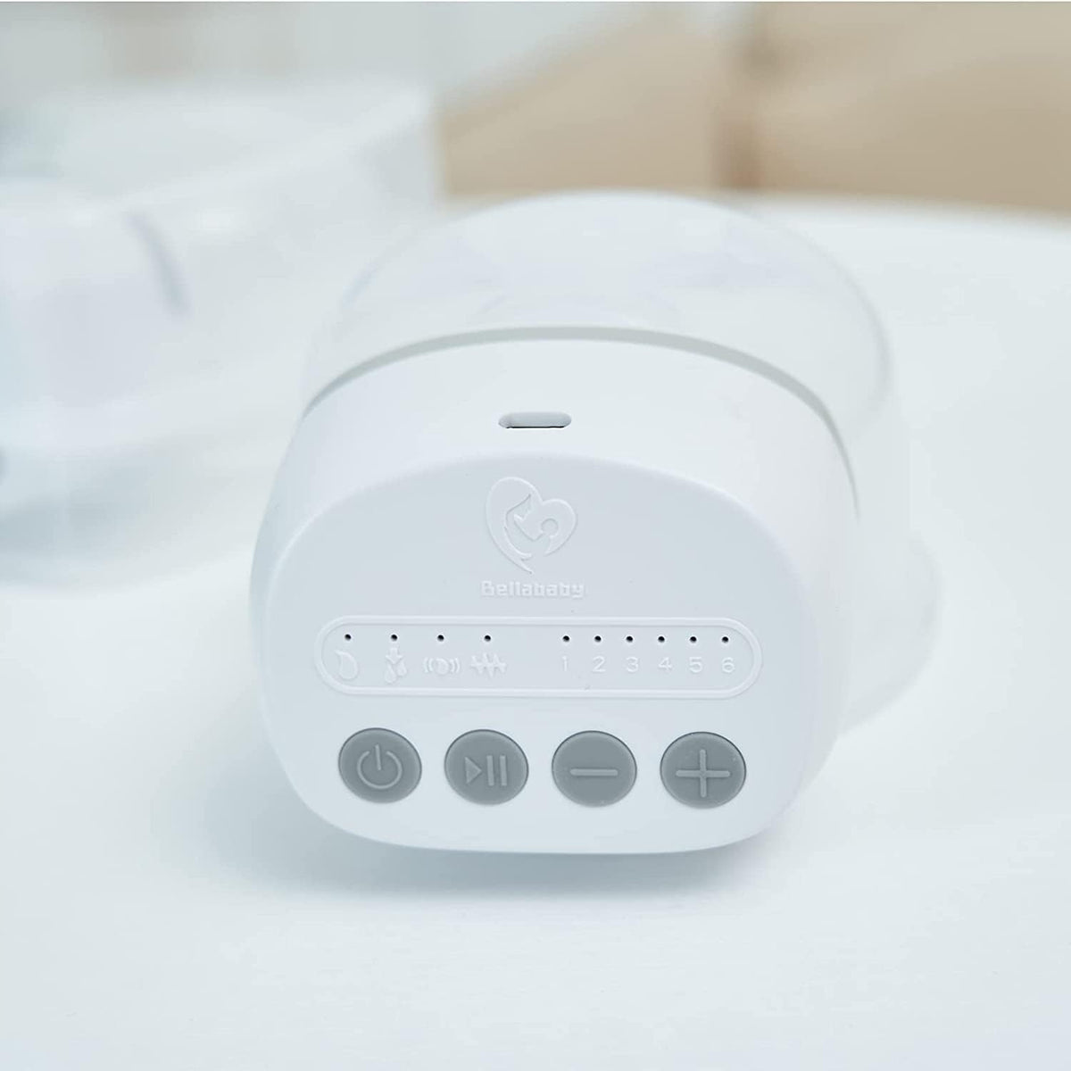 BELLABABY brezžična električna prsna črpalka v obliki školjke x2