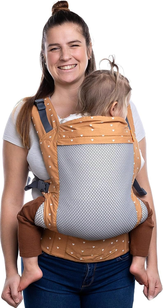 BECO TODDLER marsupio con fibbia 9-27kg mesh 3d