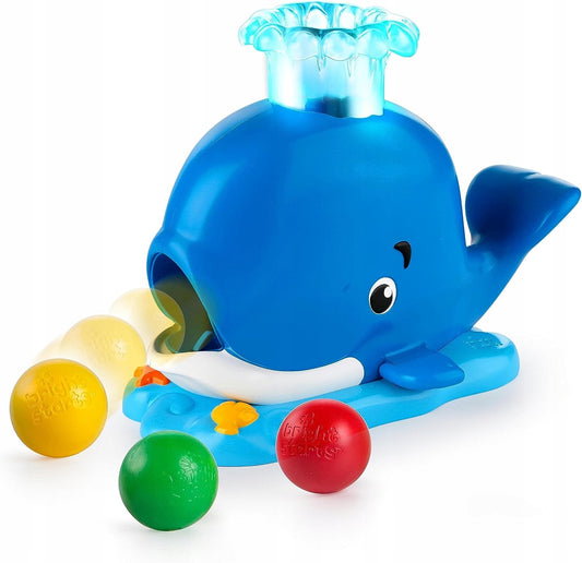 BRIGHT STARTS walvis stuiterende balletjes