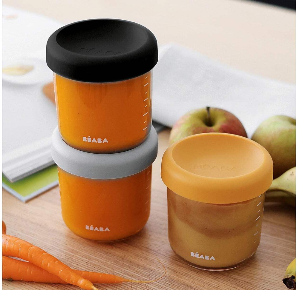 BEABA recipientes de vidrio para alimentos 6x250 ml
