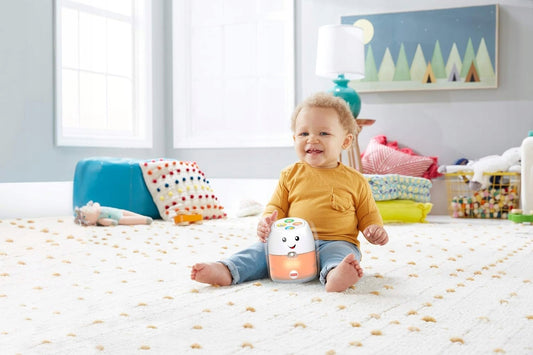FISHER-PRICE interaktivní asistent řeči s hudbou a světlem, německý jazyk