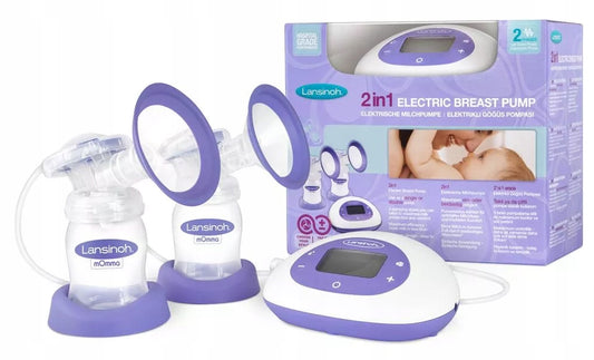 LANSINOH 2 in 1 TIRALATTE elettrico bifasico
