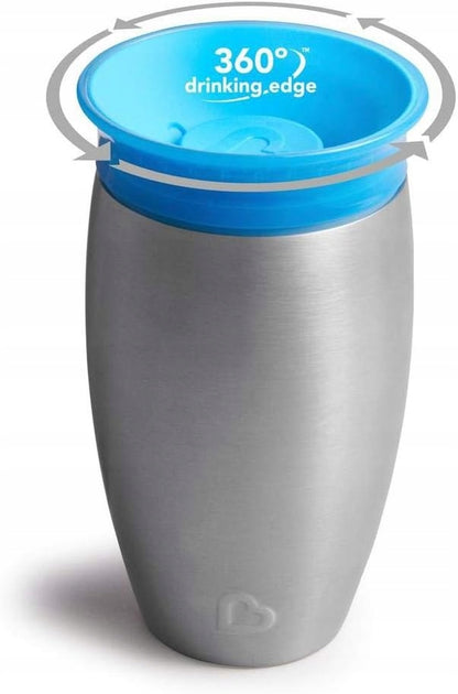 MUNCHKIN Miracle Tasse 360 6m+ 296ml Edelstahl
