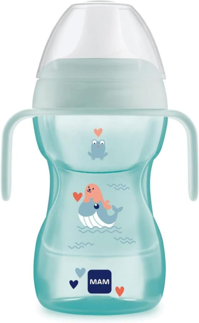 MAM Fun To Drink vaso antiderrames con boquilla 270 ml 8 m+