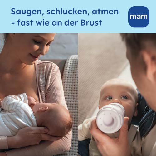 MAM Easy Start steklenički proti kolikam 0+ 160ml x2