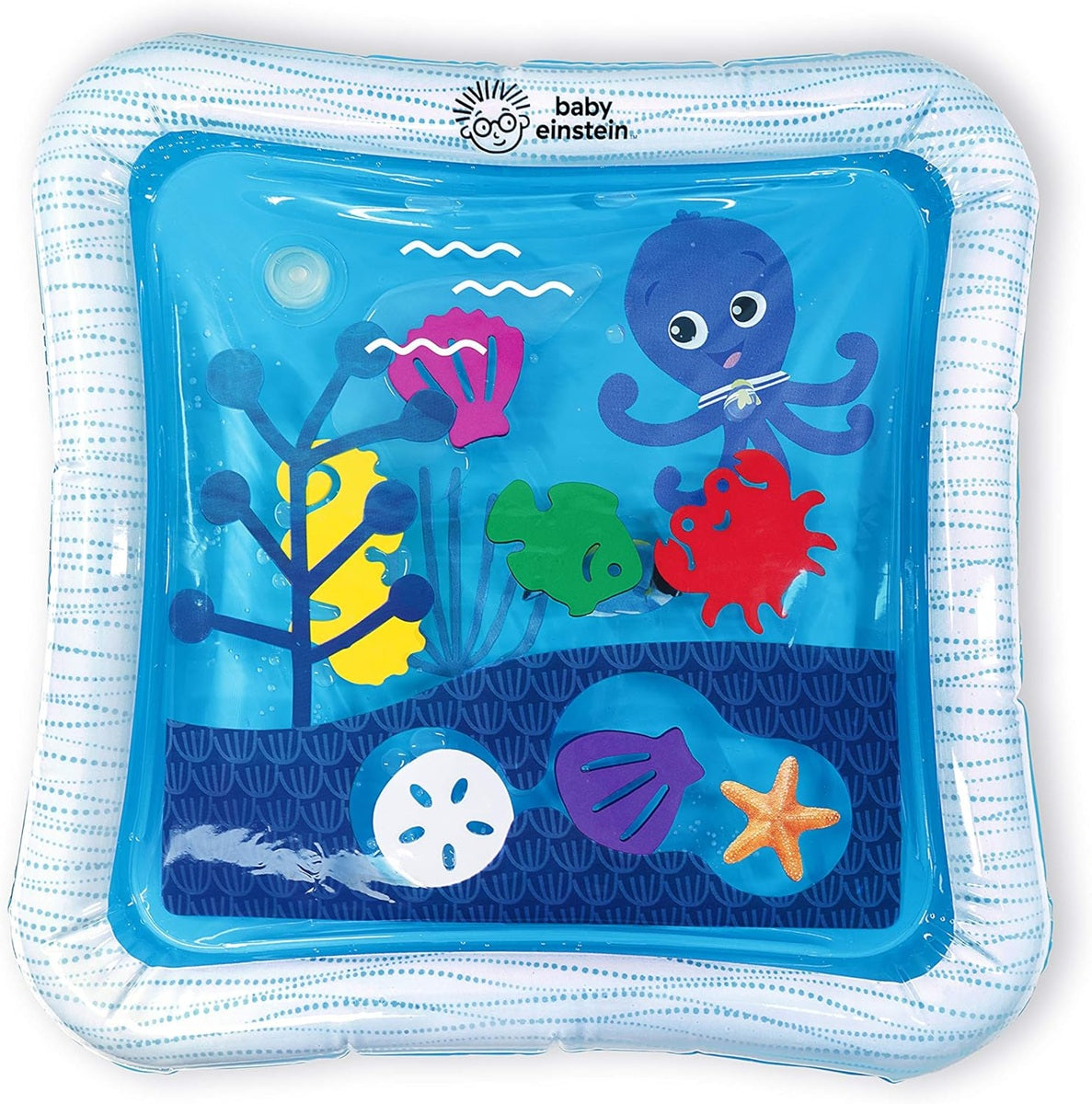 BABY EINSTEIN vodna igralna podloga za igro na trebuščku 56 x 56 cm cm OCEAN