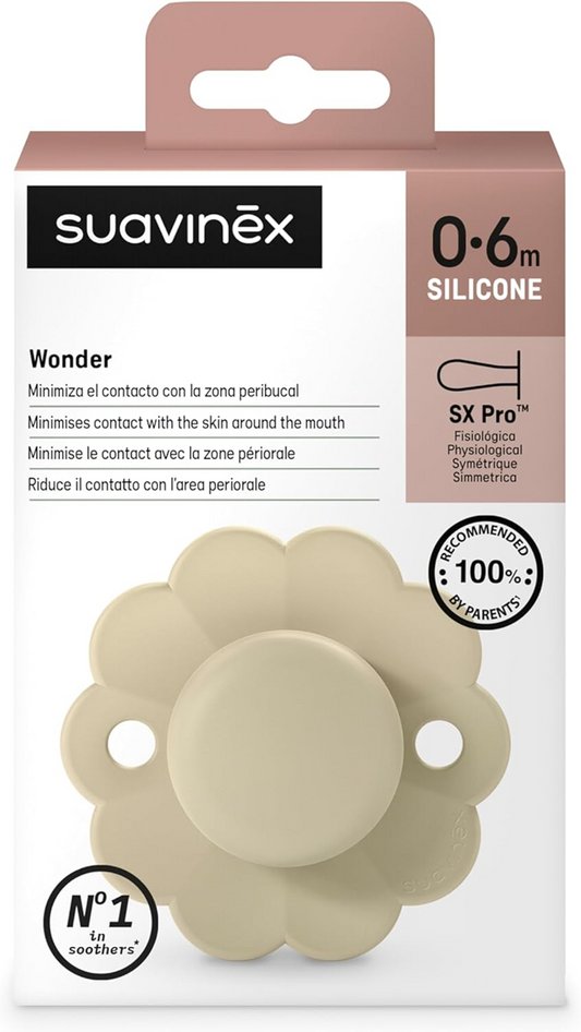 SUAVINEX Wonder uklidňující dudlík 0-6 měsíců silikon SX PRO
