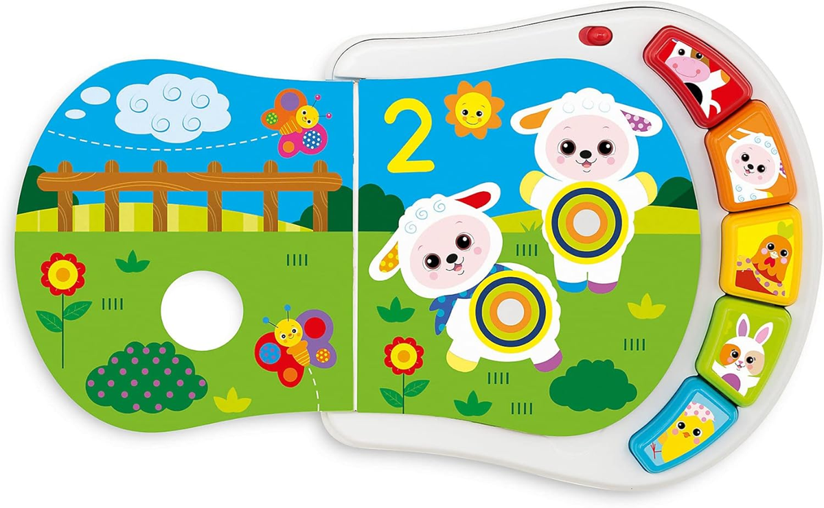 CHICCO Counting Farm libro educativo electrónico 19 x 19,5 cm para niños