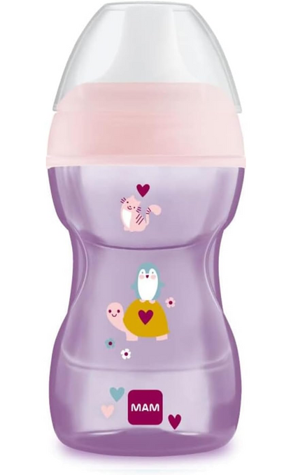 MAM Fun To Drink vaso antiderrames con boquilla 270 ml 8 m+