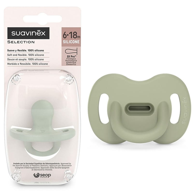 SUAVINEX duda SELECTION SX PRO silikonska 6-18 mesecev