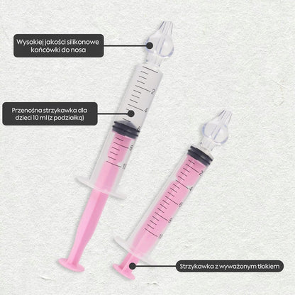 BABY AGE irigator nosne brizge 2 kosa 10 ml