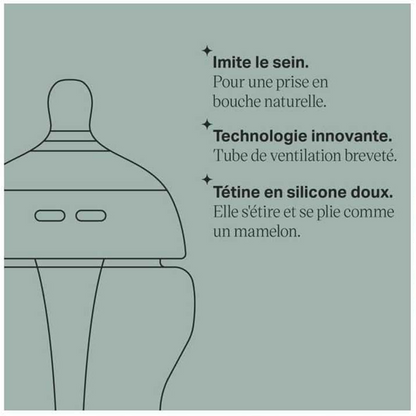 TOMMEE TIPPEE Advanced butelka 260ml ANTI-COLIC 0msc+