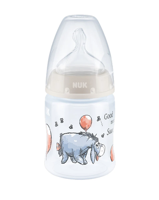 NUK First Choice+ Biberón 150 ml 0-6 m indicador de temperatura BURRO