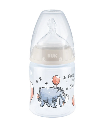 NUK First Choice+ Biberón 150 ml 0-6 m indicador de temperatura BURRO