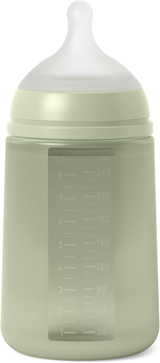 SUAVINEX SELECTION steklenička z asimetričnim cucljem SX PRO 240ml 3m+