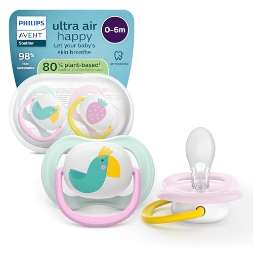 Philips Avent Ultra Air smoczki 0-6m x2 — zdjęcie 1
