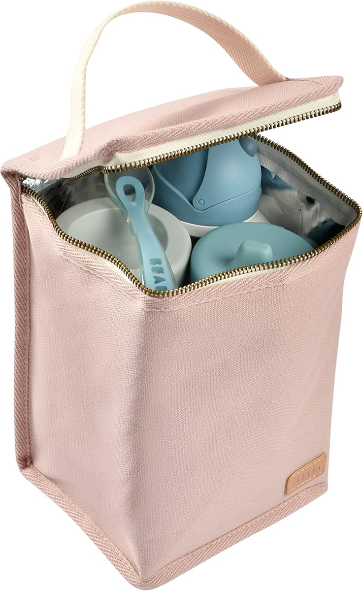 Bolsa isotérmica BEABA para biberones y alimentos 15 x 22 cm