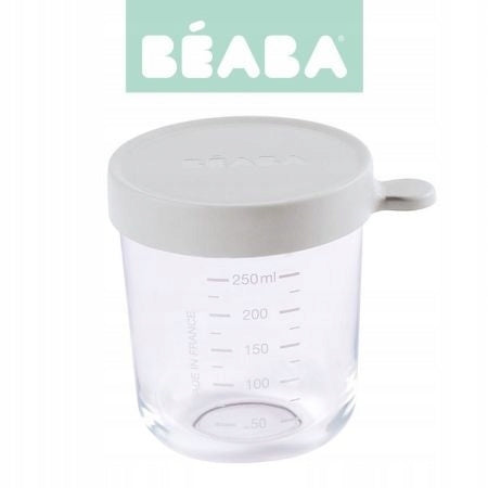 BEABA Glasbehälter Gläschen 250 ml "N